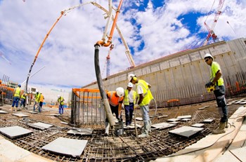 The concrete employed at ITER plays a double role—guaranteeing structural integrity as well as nuclear safety. Whether its formulation is ordinary or exceptional, the concrete is the object of control and verification at each stage of its elaboration and implementation. (Click to view larger version...)